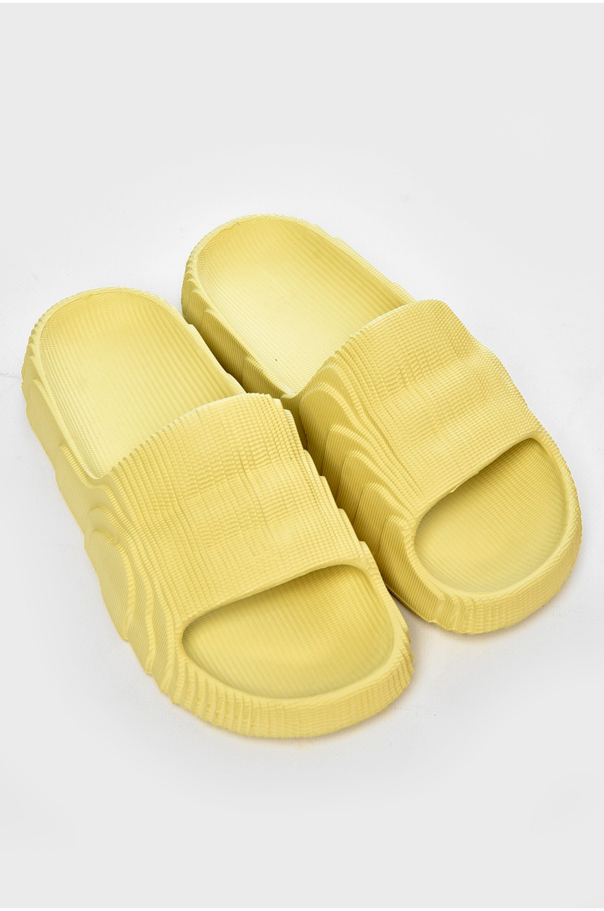 Шлепанцы пена женские салатового цвета 5045-2 203754