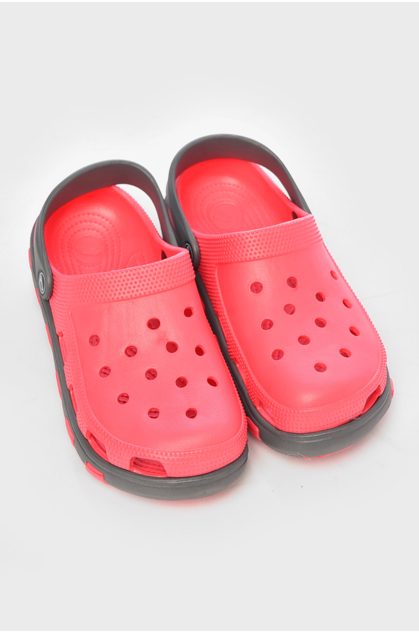 Крокси жіночі коралового кольору 3021-371 203780