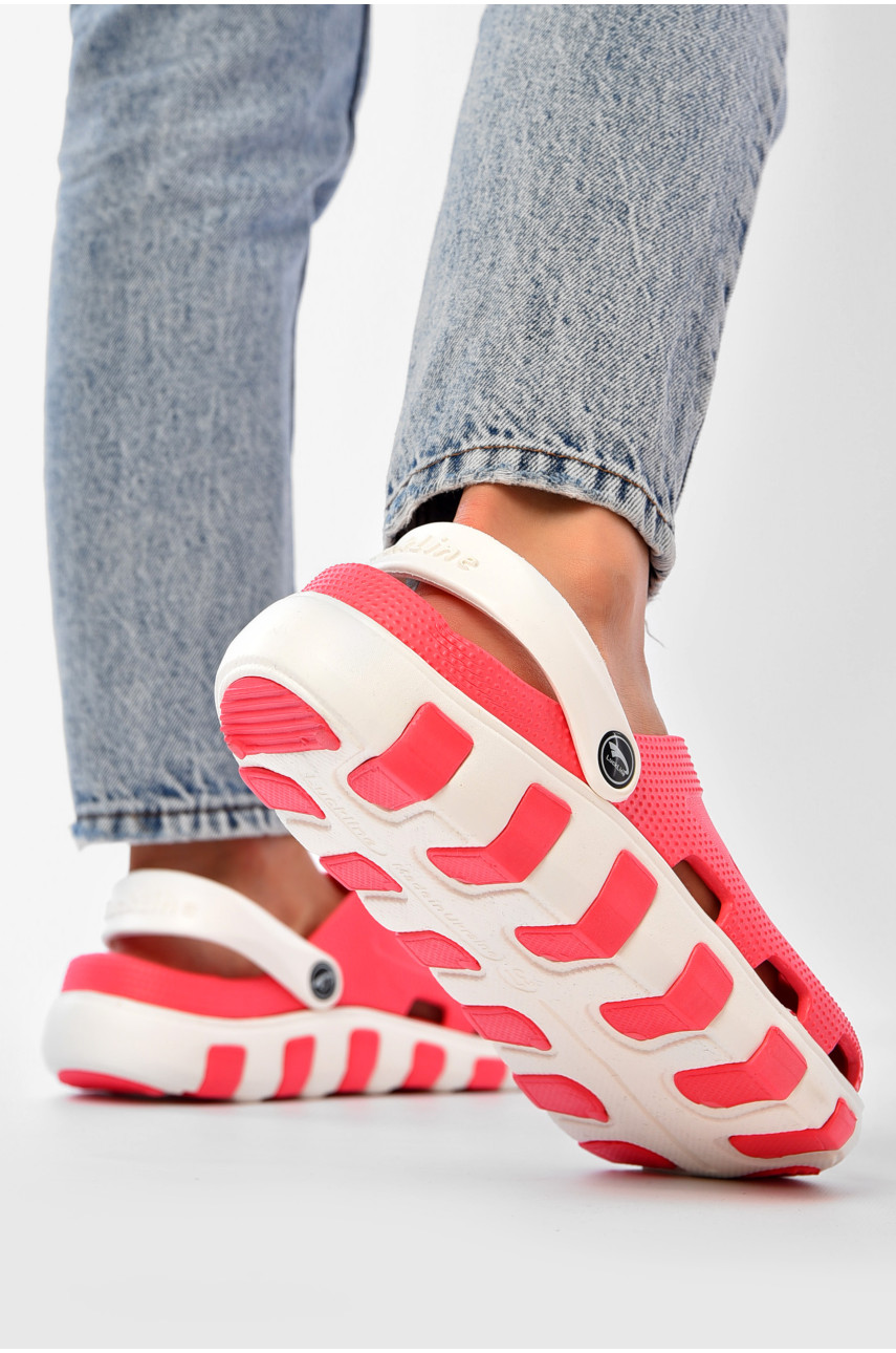 Крокси жіночі коралового кольору 3021-171 203781 Крокси жіночі коралового кольору 3021-171 203781