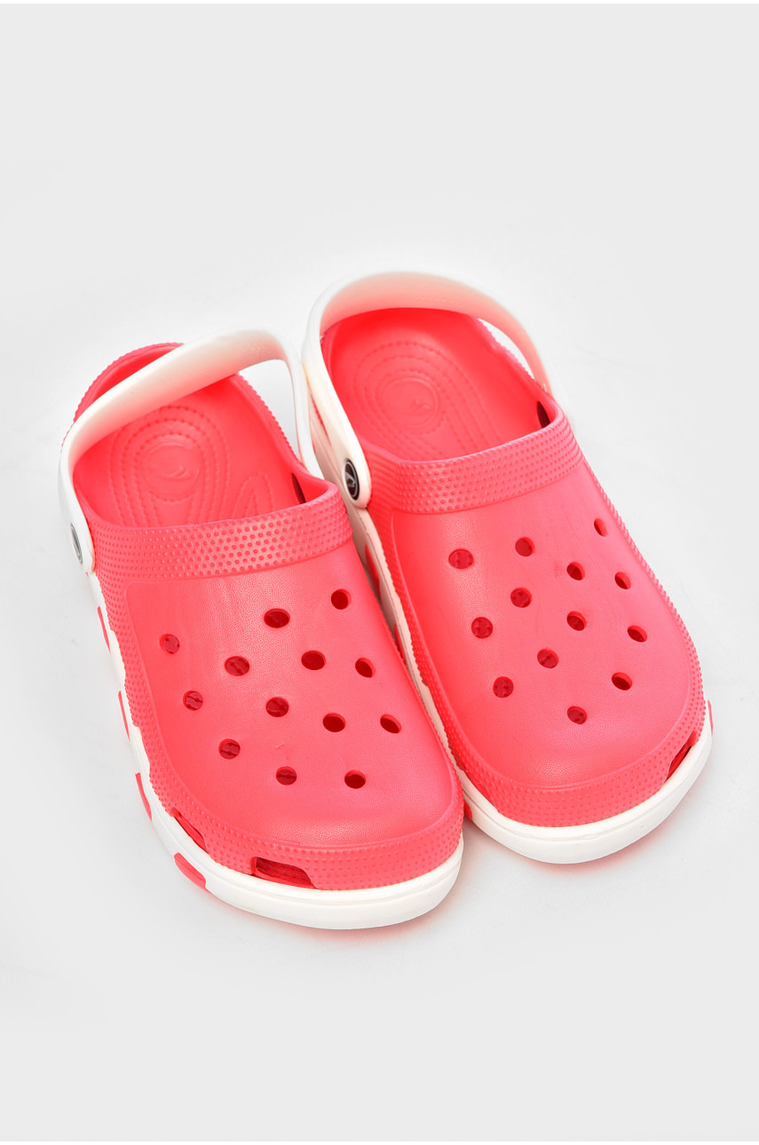 Крокси жіночі коралового кольору 3021-171 203781 Крокси жіночі коралового кольору 3021-171 203781