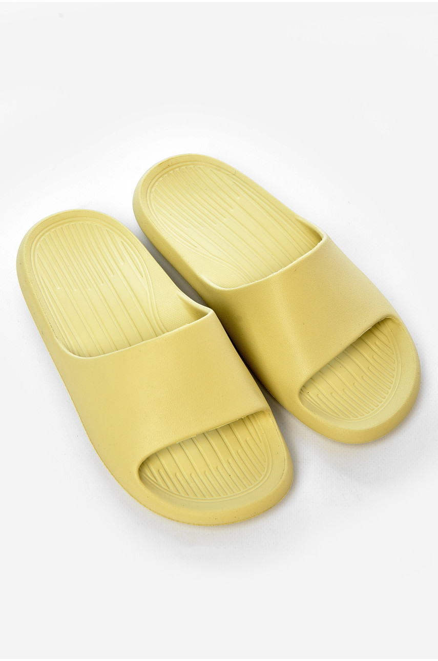 Шлепанцы пена женские салатового цвета 5062-2 203791