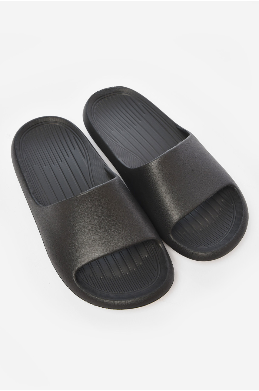Шлепанцы пена женские черного цвета 5062-2 203792 Шлепанцы пена женские черного цвета 5062-2 203792