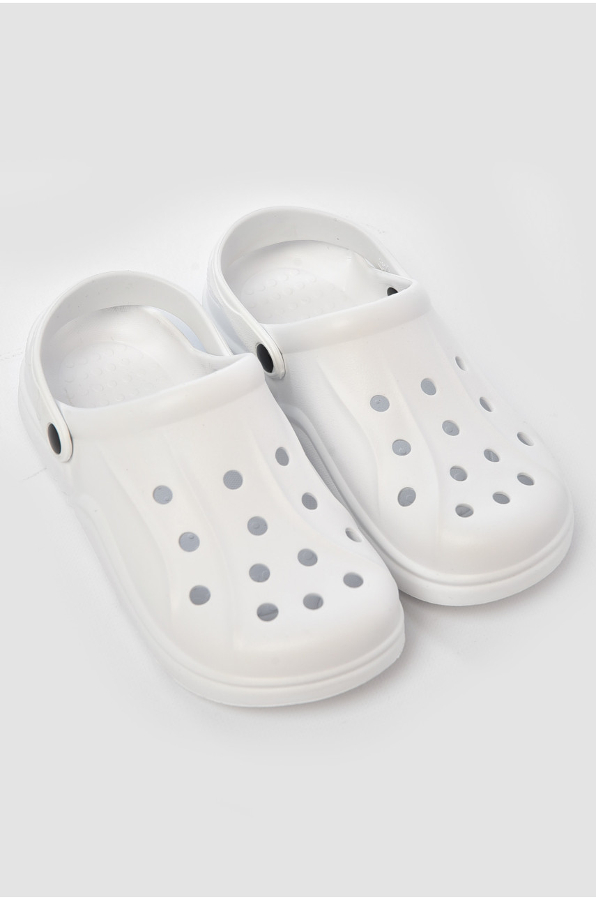 Сабо женские белого цвета 5068-2 203794