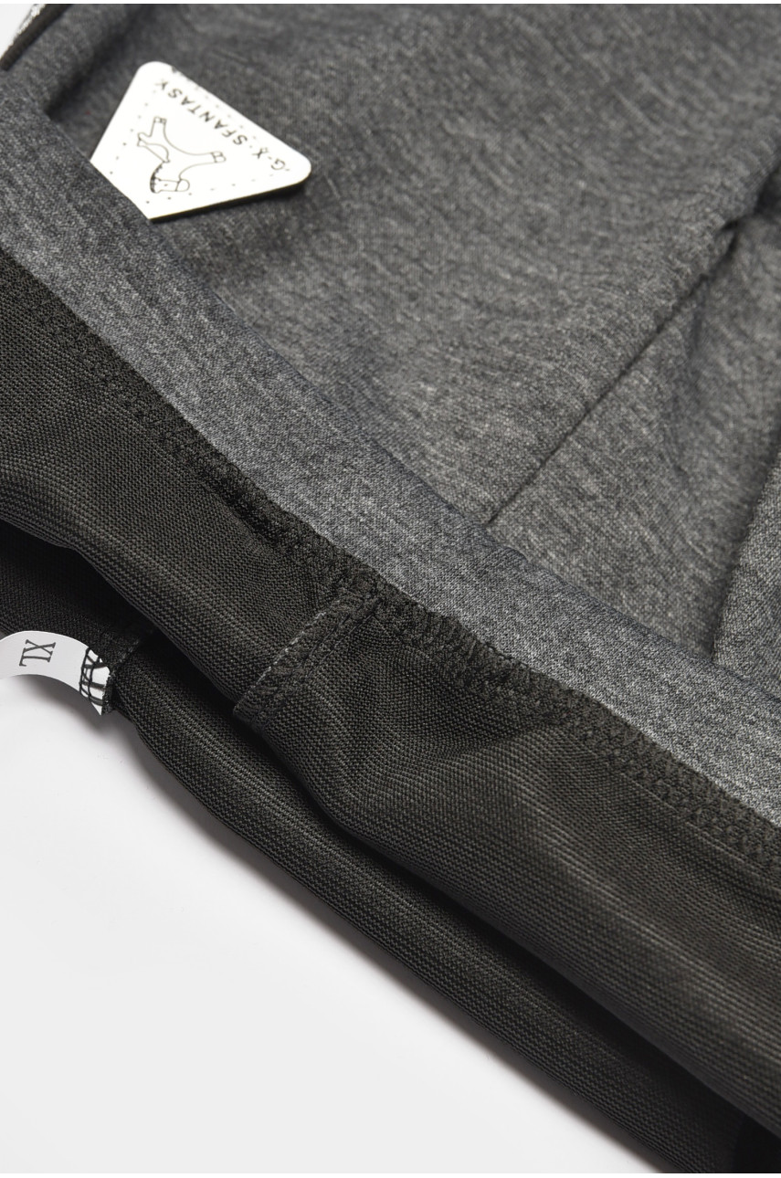 Лосины детские для девочки серого цвета Д-680 203808