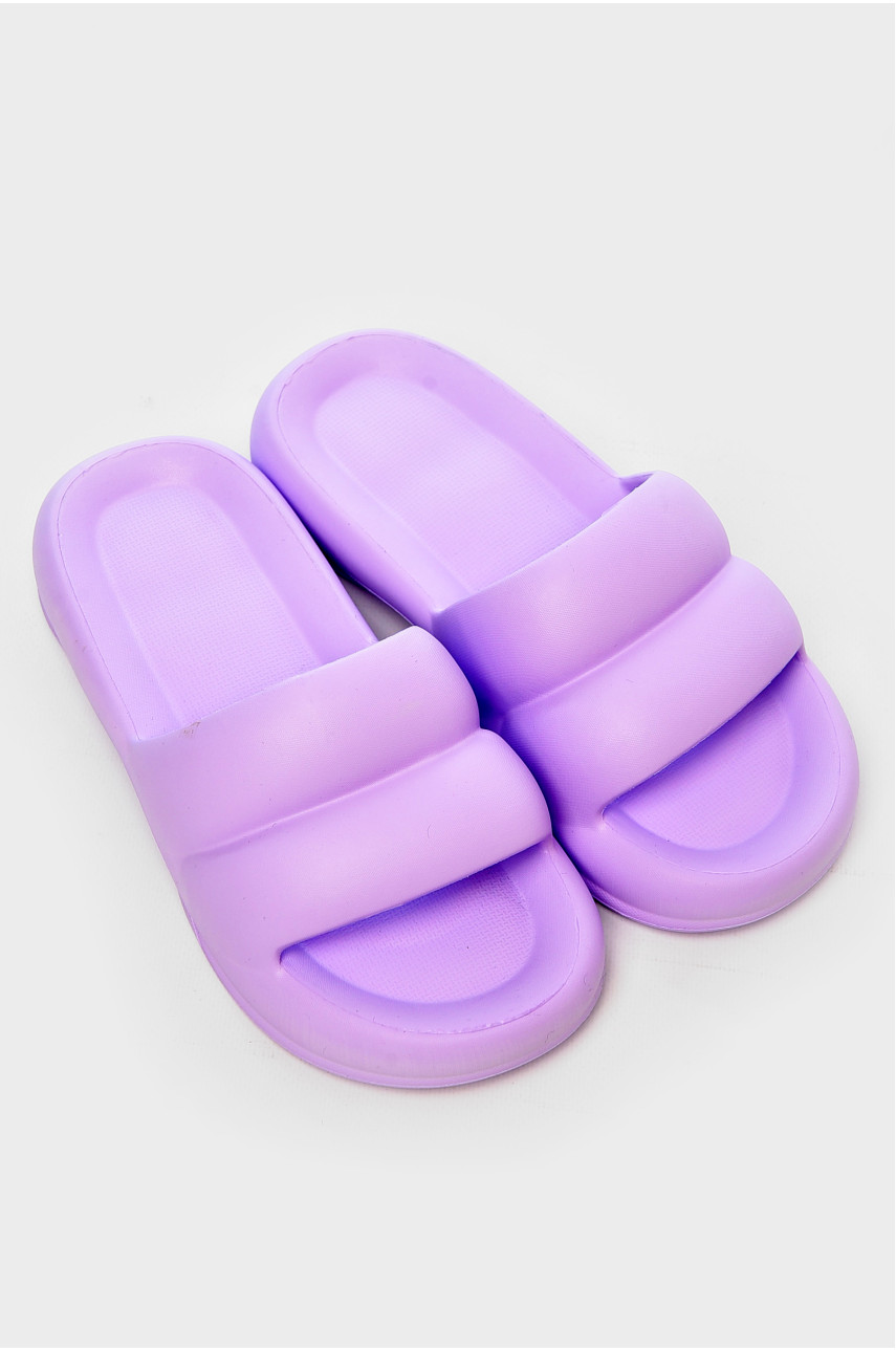 Шлепанцы пена женские сиреневого цвета 5067-2 203812