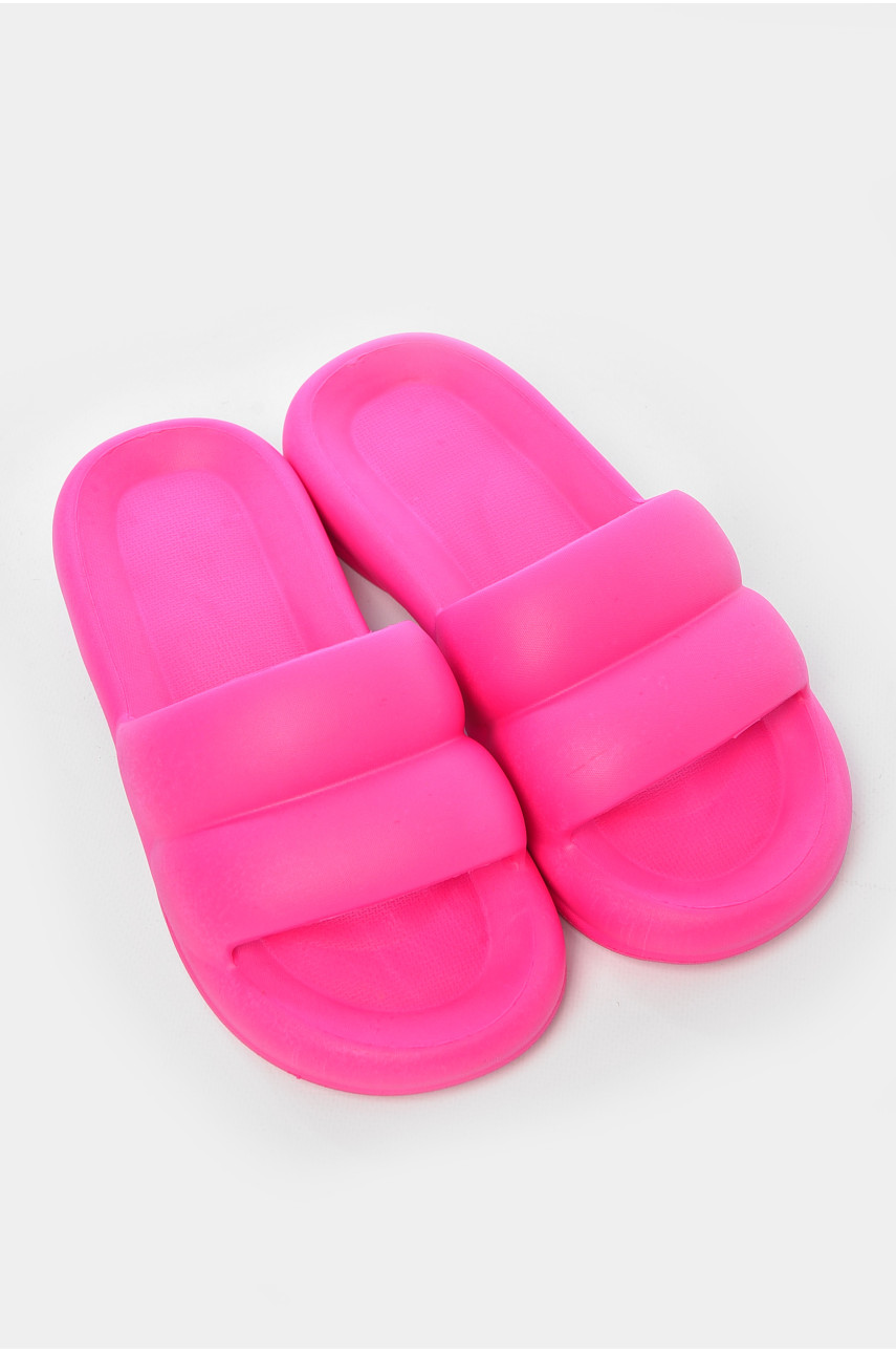 Шлепанцы пена женские малинового цвета 5067-2 203814 Шлепанцы пена женские малинового цвета 5067-2 203814