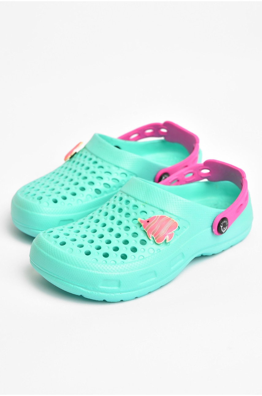 Крокси дитячі м'ятного кольору 2835 203816