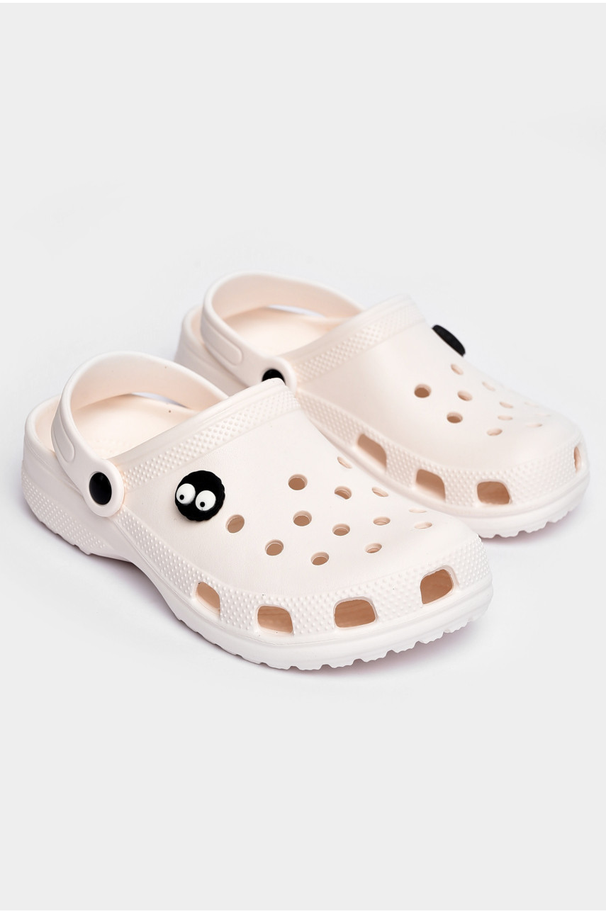 Кроксы детские белого цвета 3101 203834 Кроксы детские белого цвета 3101 203834