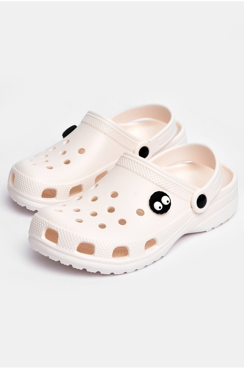 Кроксы детские белого цвета 3101 203834 Кроксы детские белого цвета 3101 203834