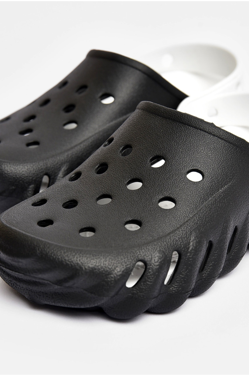 Крокси дитячі черного кольору 5061-3 203836