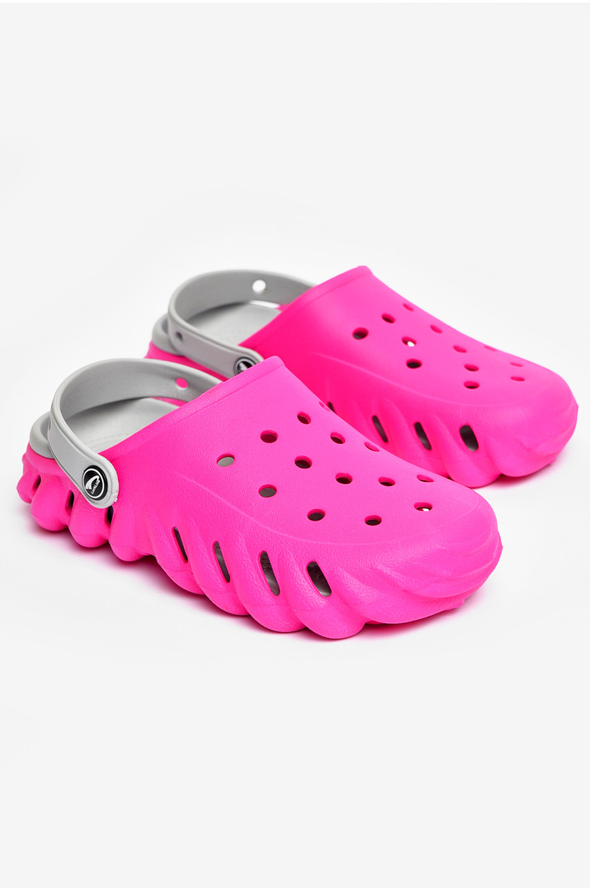 Крокси дитячі малинового кольору 5061-3 203837