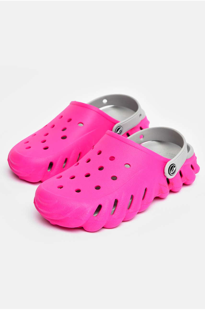 Крокси дитячі малинового кольору 5061-3 203837