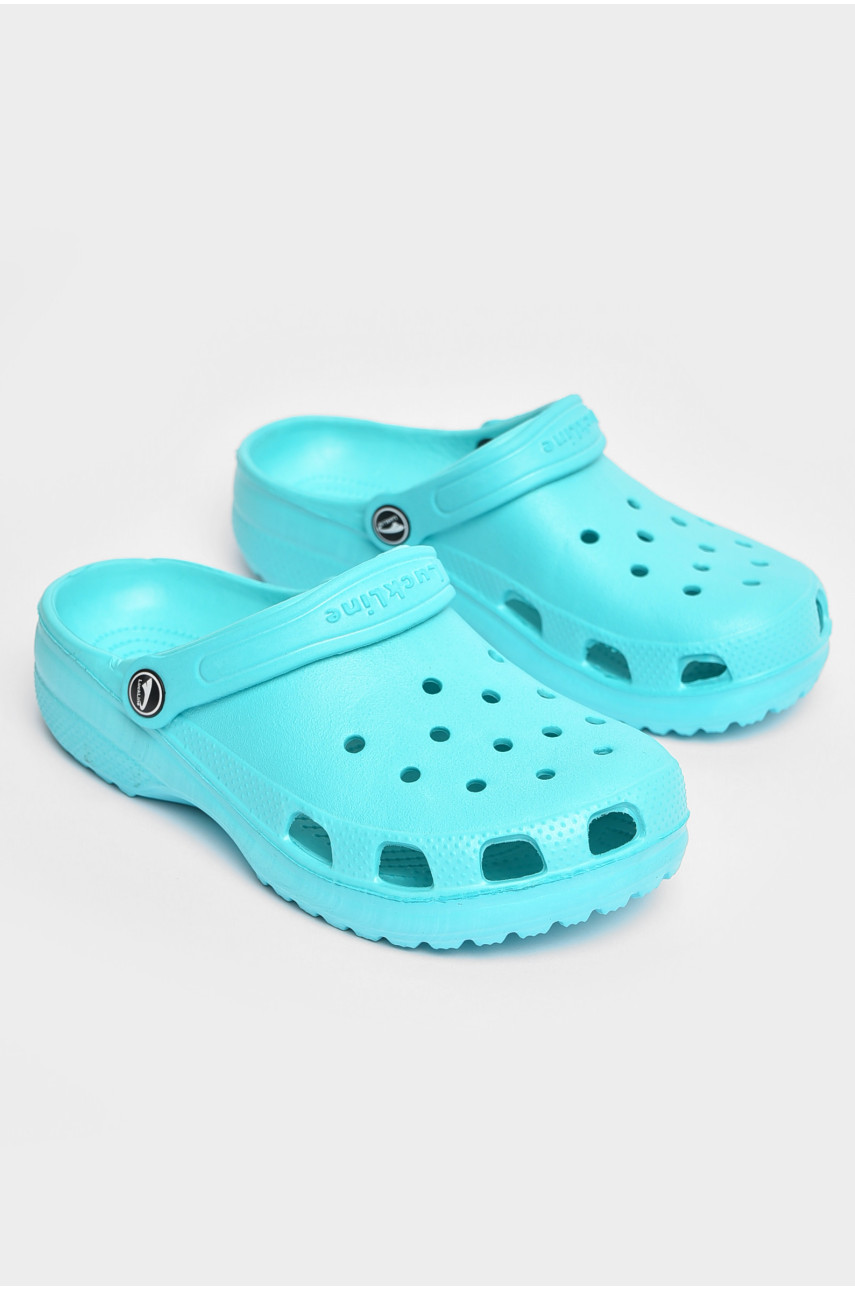 Крокси дитячі бірюзового кольору 3001-3 203854