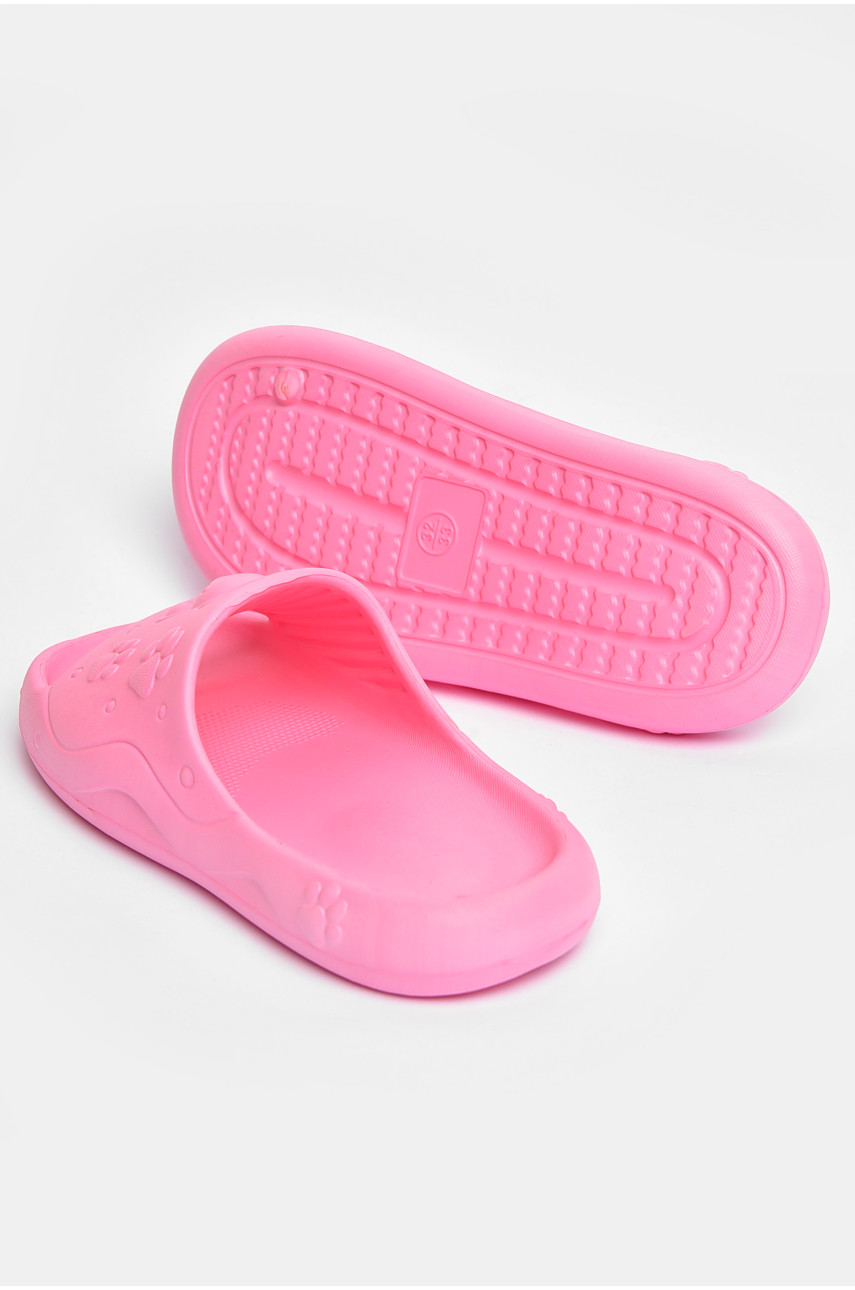 Шлепки детские для девочки пена розового цвета 5066-3 203856