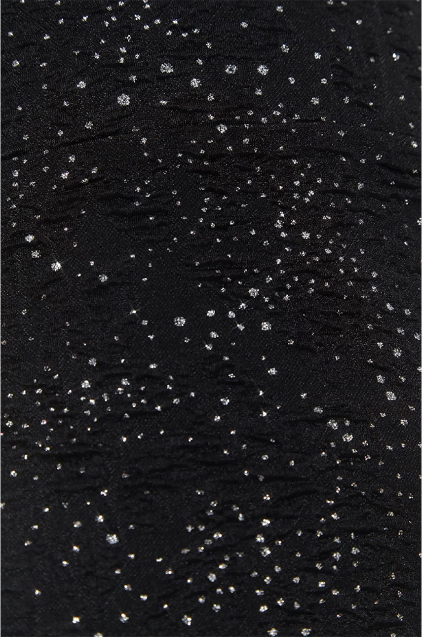Сукня жіноча однотонна чорного кольору зі стразами SSU2565 203881