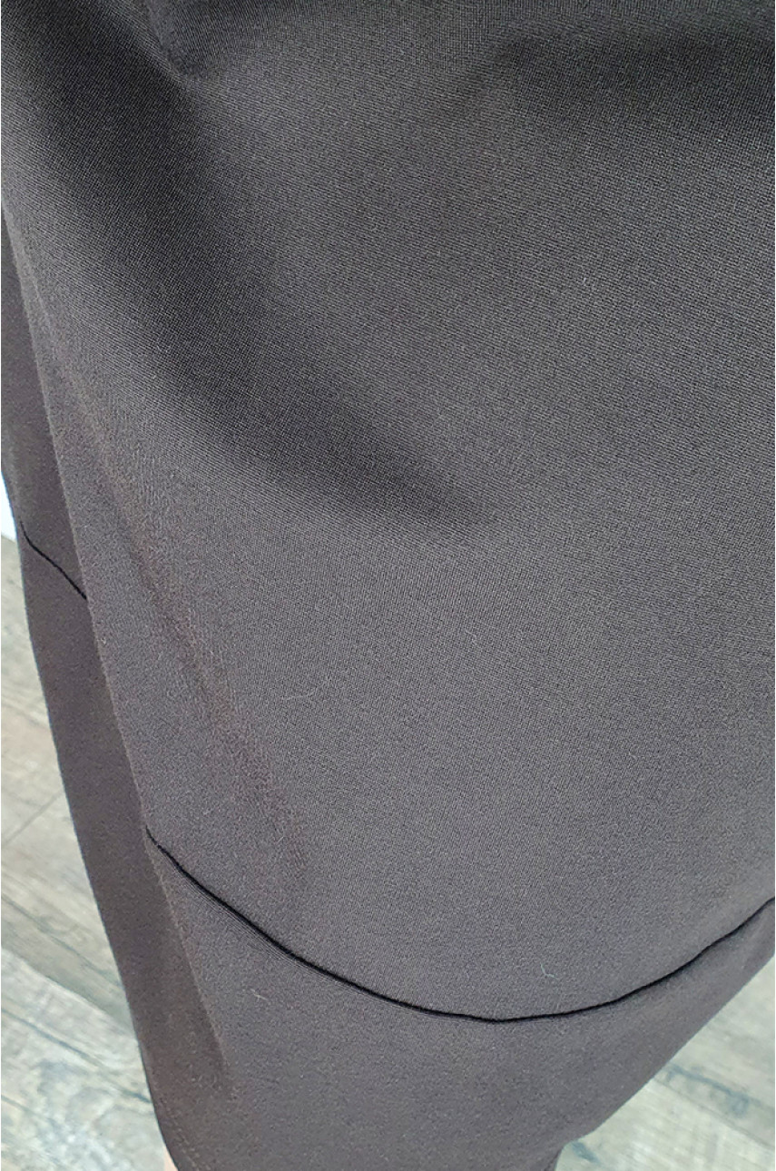 Платье женское однотонное коричневого цвета 7 203882