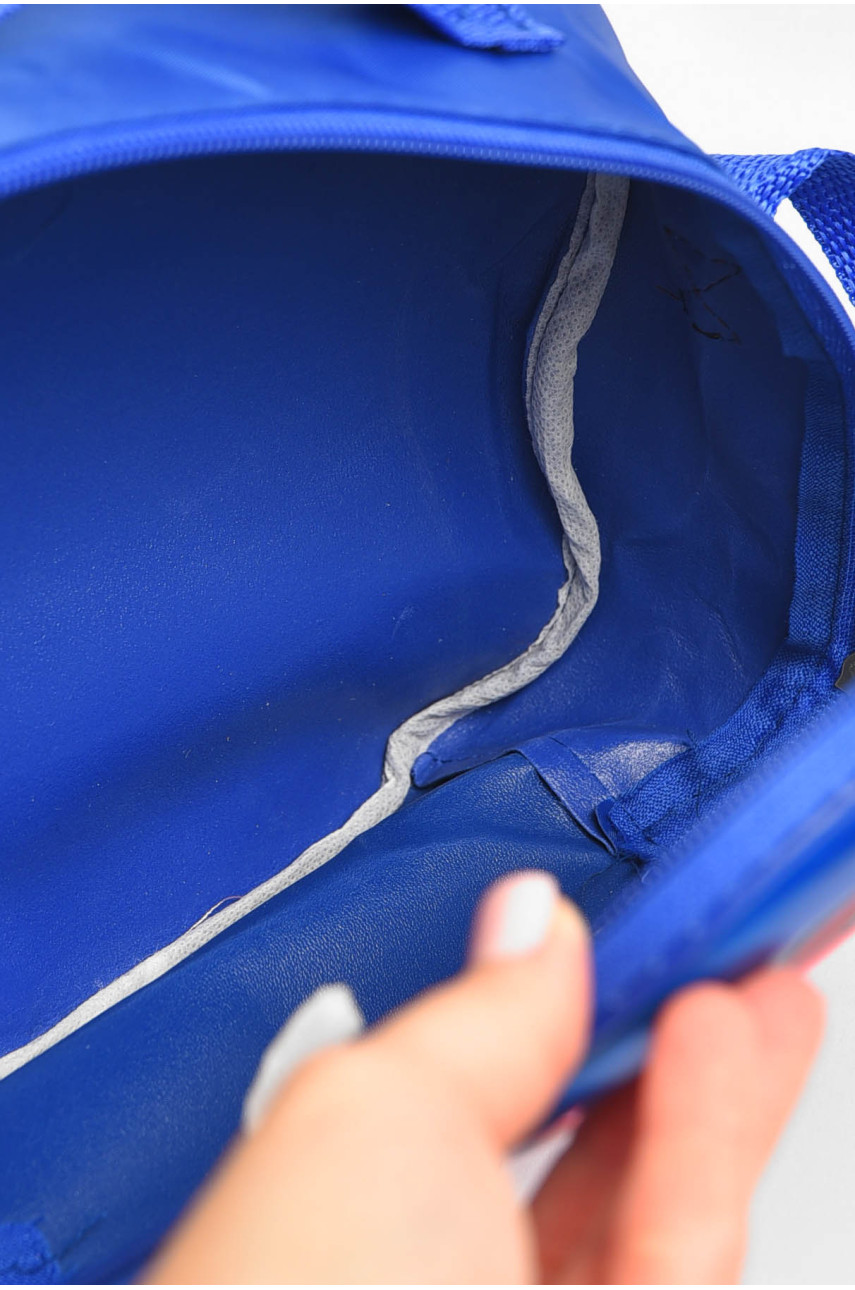 Сумка детская для мальчик синего цвета с рисунком 203895