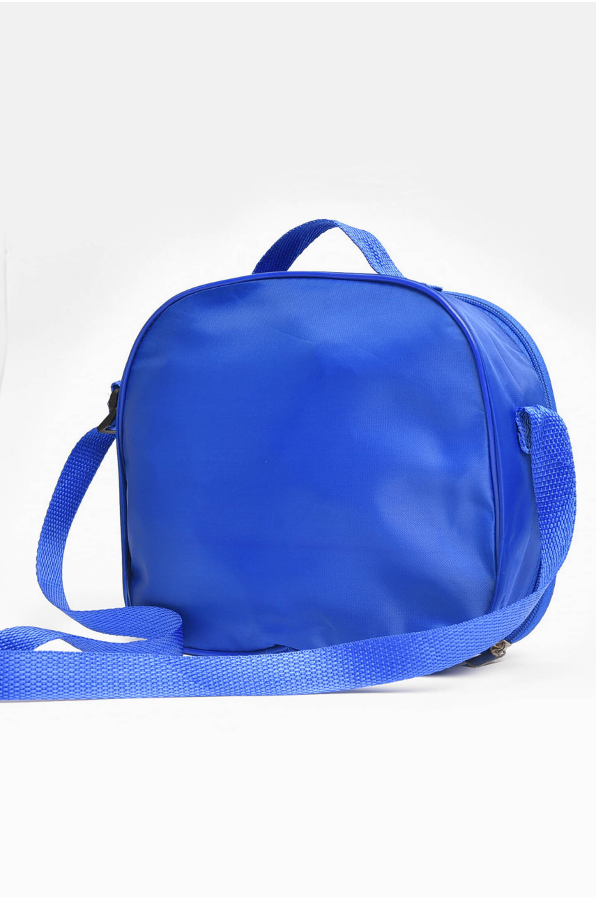 Сумка дитяча для хлопчика синього кольору з малюнком 203896