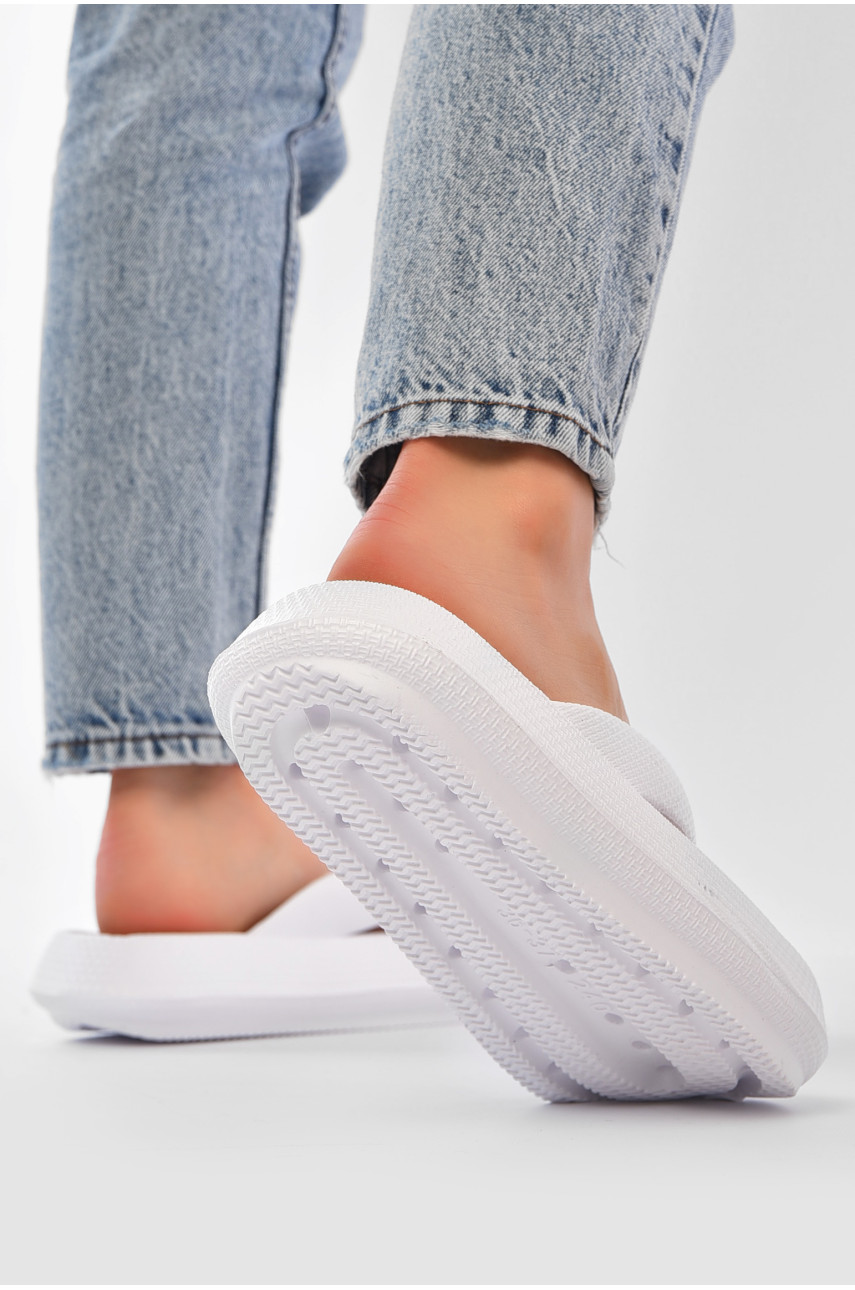 Вьетнамки женские пена белого цвета 1619-2 203933