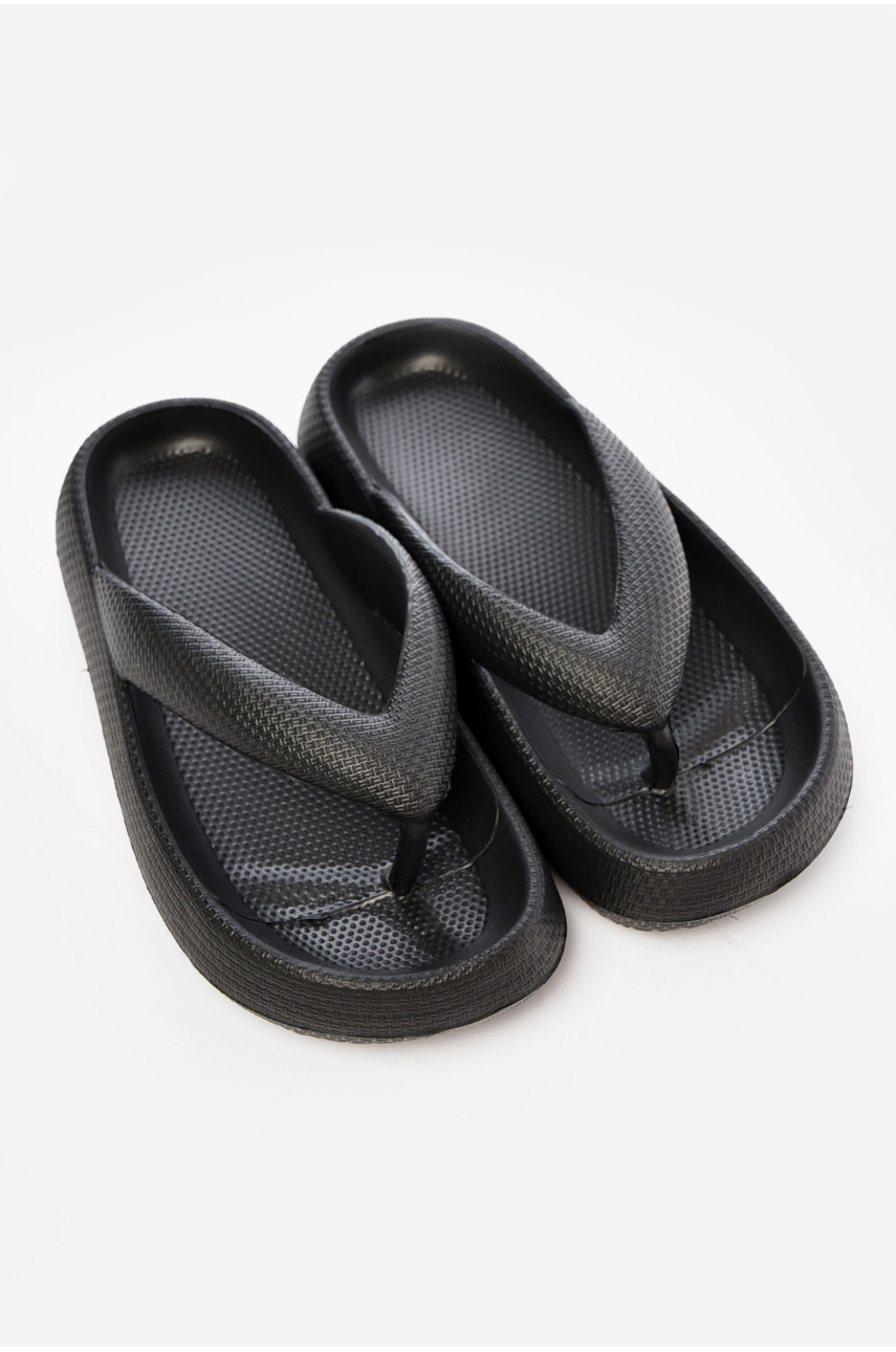 Вьетнамки женские пена черного цвета 1619-1 203944