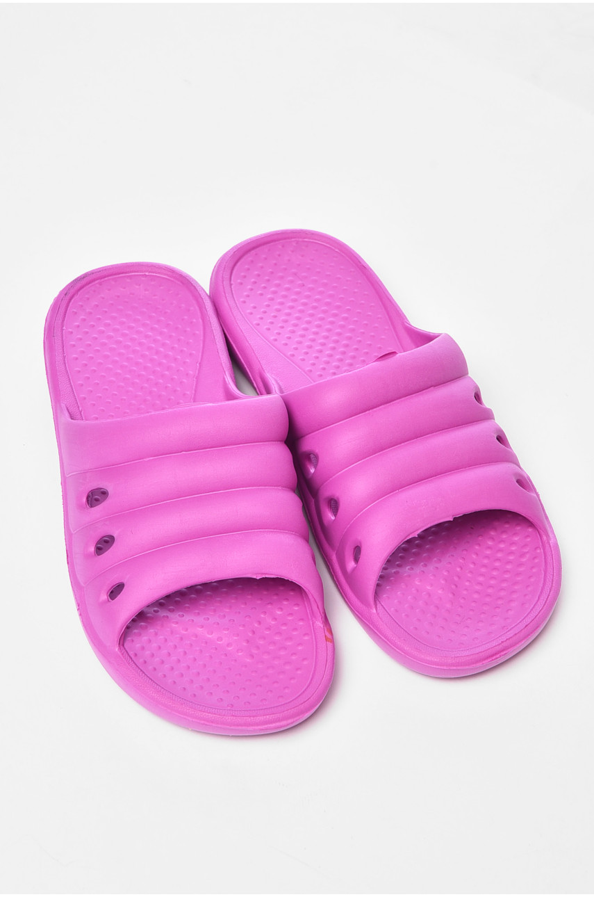 Шлепанцы пена женские цвета фуксии С-78 204009