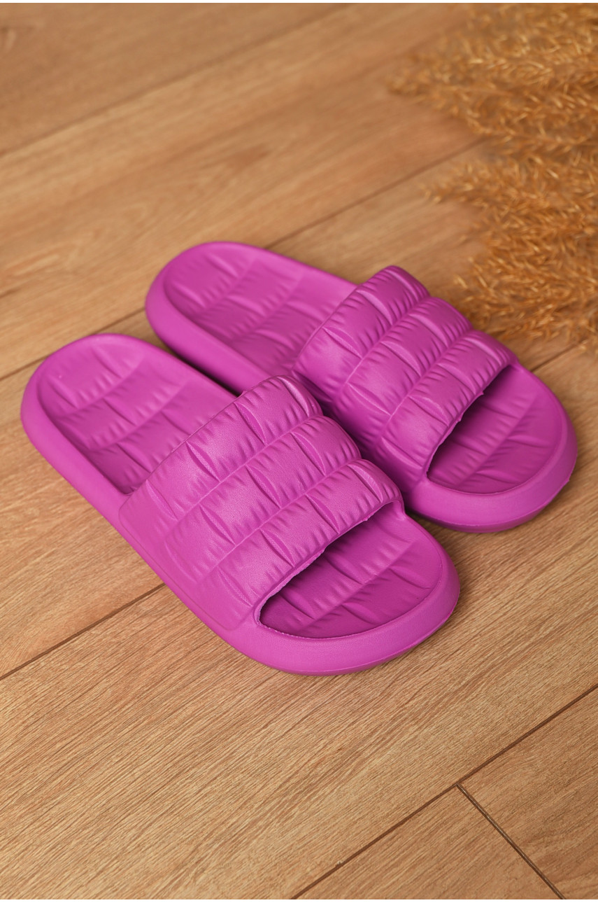 Шлепанцы пена женские цвета фуксии С-94 204015
