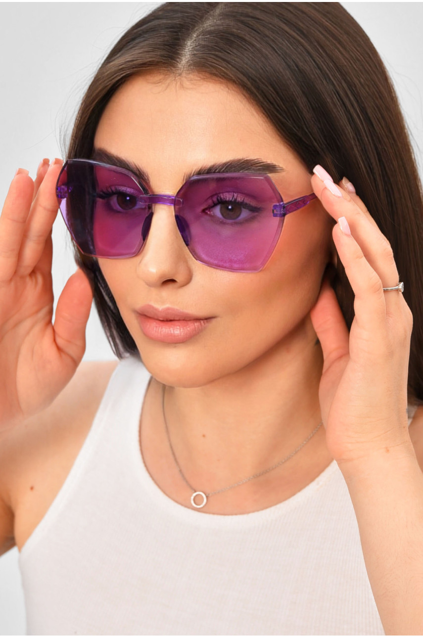 Очки женские сиреневого цвета 204208 Очки женские сиреневого цвета 204208