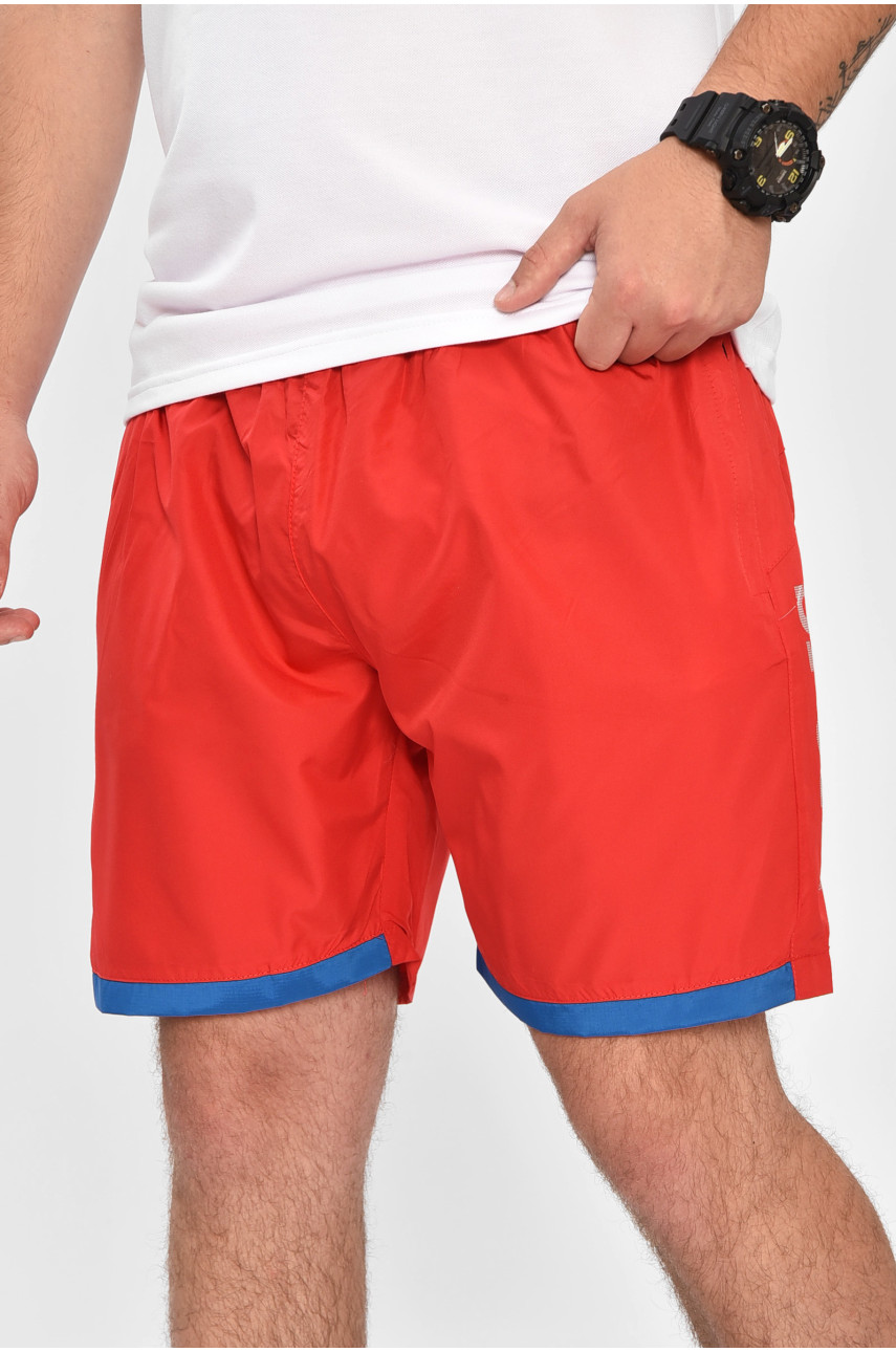 Шорти чоловічі червоного кольору 2070 204234