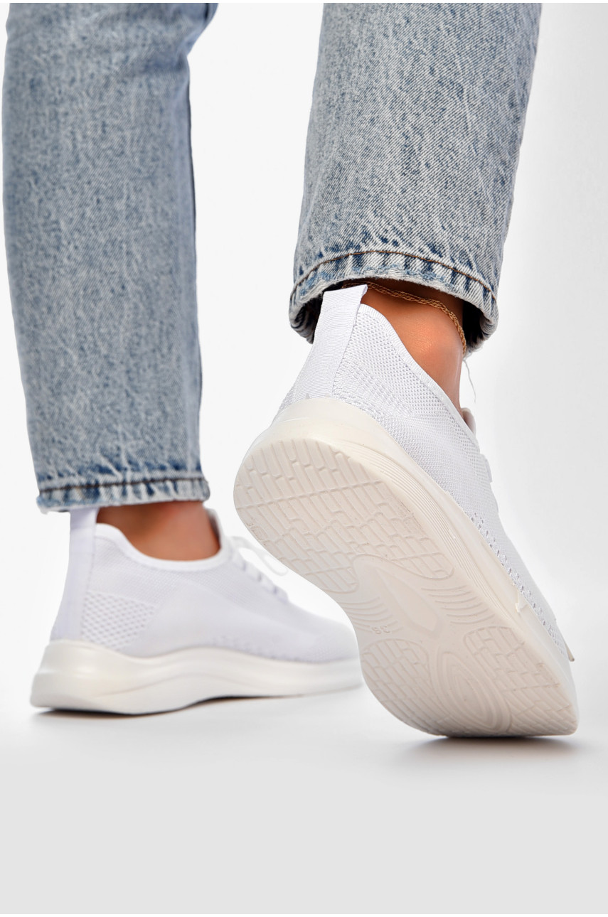 Кроссовки женские белого цвета текстиль 777-в1138 204236 Кроссовки женские белого цвета текстиль 777-в1138 204236