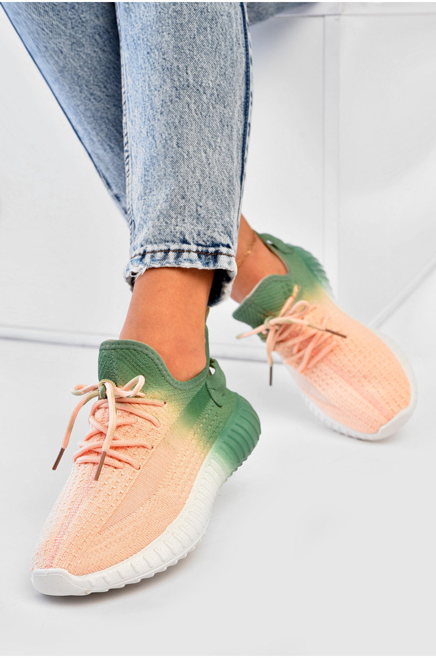 Кроссовки женские разноцветные текстиль 777-в11-17 204239