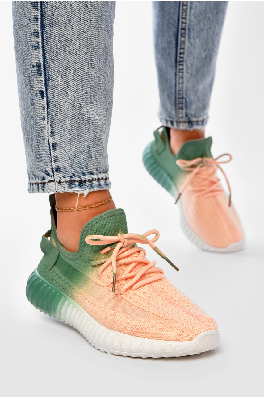 Кроссовки женские разноцветные текстиль 777-в11-17 204239