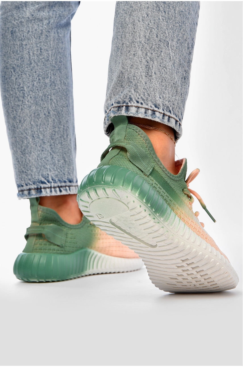 Кроссовки женские разноцветные текстиль 777-в11-17 204239