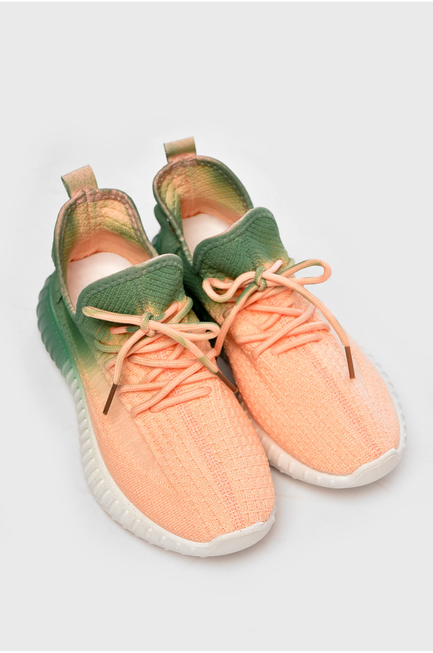 Кроссовки женские разноцветные текстиль 777-в11-17 204239