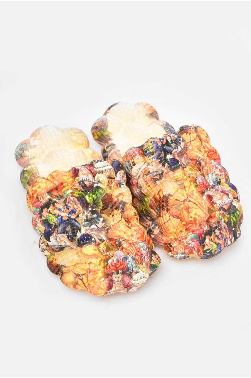 Шлепанцы пена женские разноцветные А6-3 204251