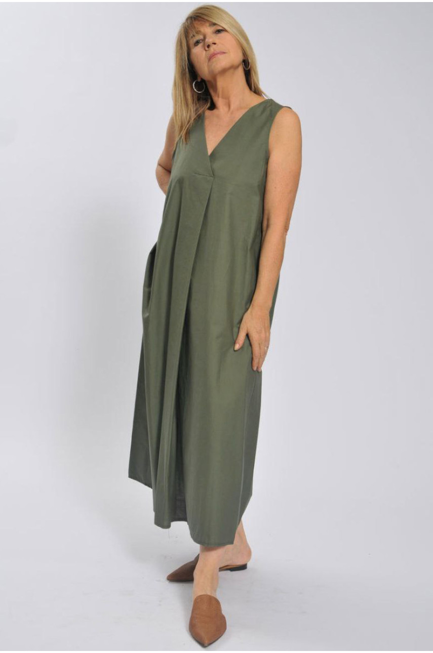 Платье женское цвета хаки 2357 204266 Платье женское цвета хаки 2357 204266