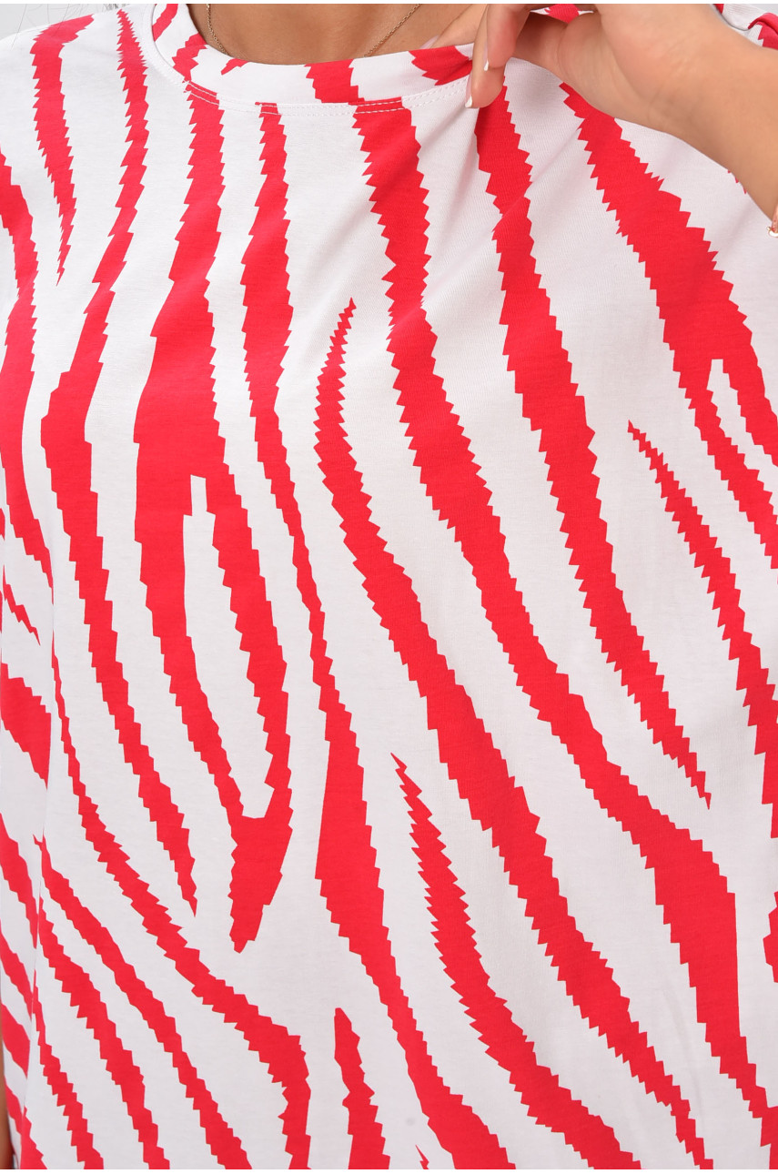 Сукня жіноча білого кольору з принтом 999 204282 Сукня жіноча білого кольору з принтом 999 204282