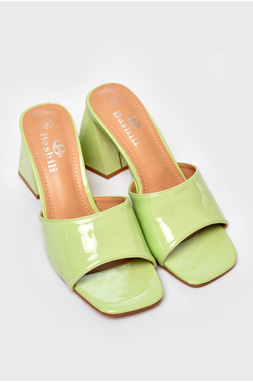 Шльопанці жіночі м'ятного кольору S 41-6 204317 Шльопанці жіночі м'ятного кольору S 41-6 204317