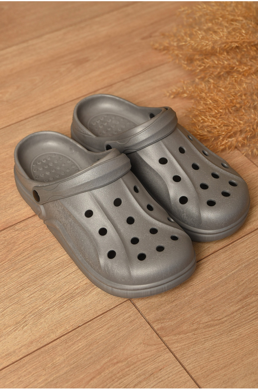 Сабо женские серого цвета 5068-2 204340 Сабо женские серого цвета 5068-2 204340