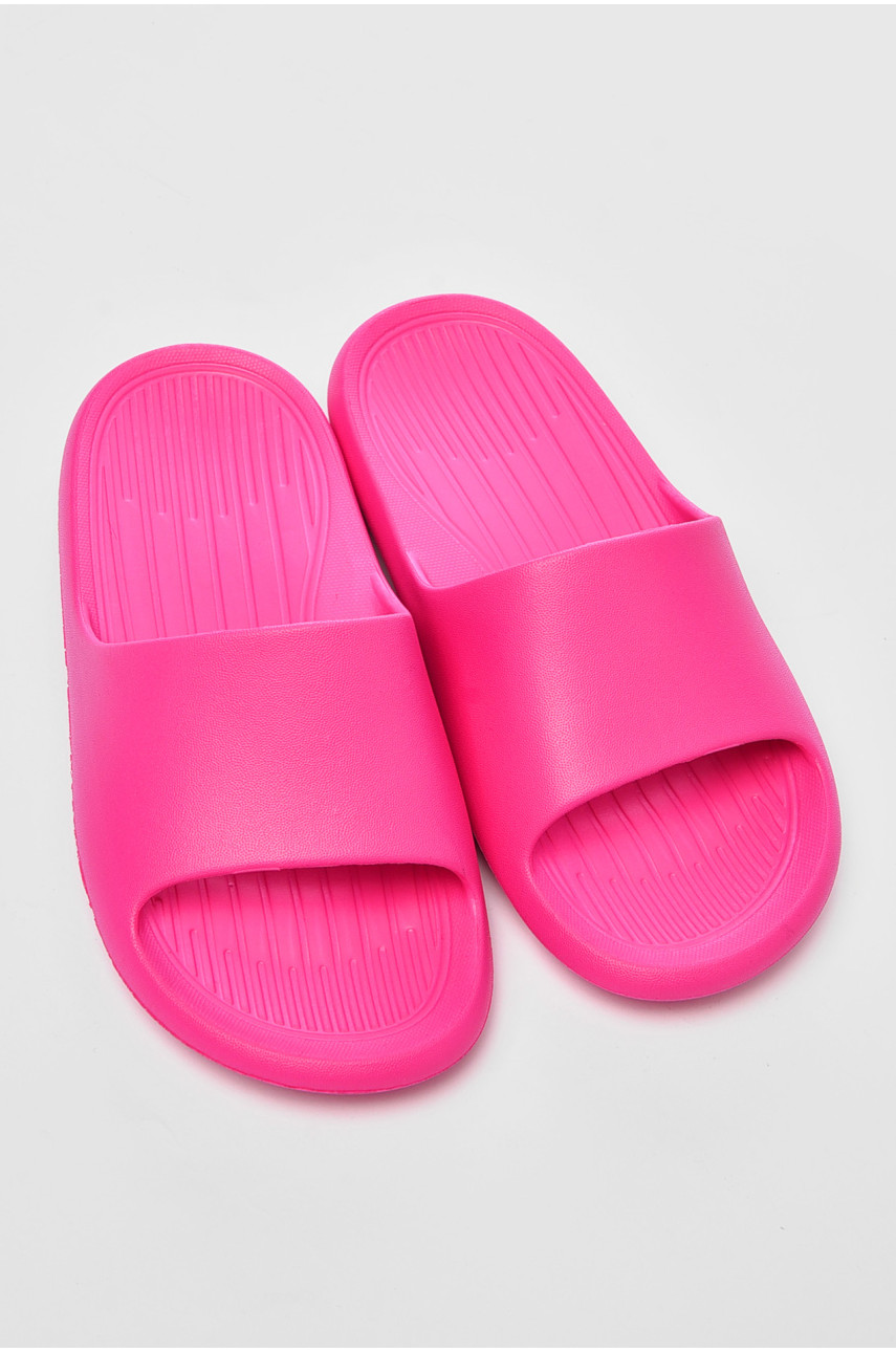 Шлепанцы пена женские малинового цвета 5062-2 204348