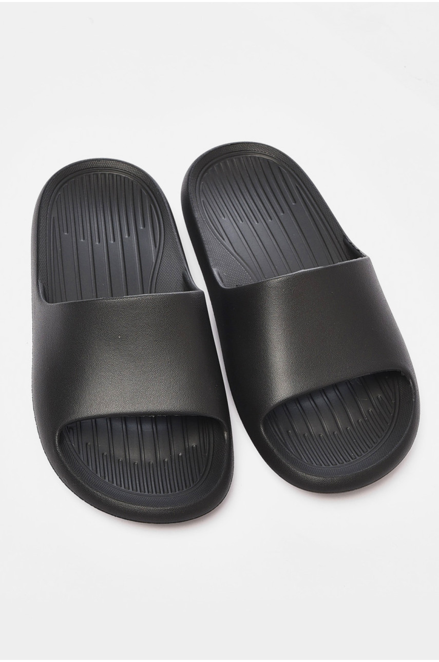 Шлепанцы пена женские черного цвета 5062-2 204349 Шлепанцы пена женские черного цвета 5062-2 204349