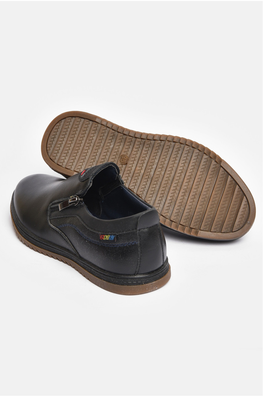 Туфлі дитячі для хлопчика чорного кольору 139-1 204379