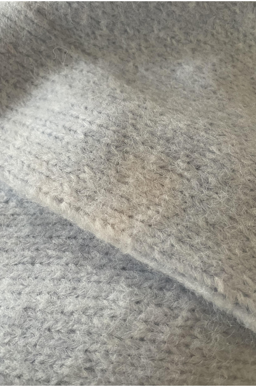 Свитер женский голубого цвета Уценка 204382 Свитер женский голубого цвета Уценка 204382