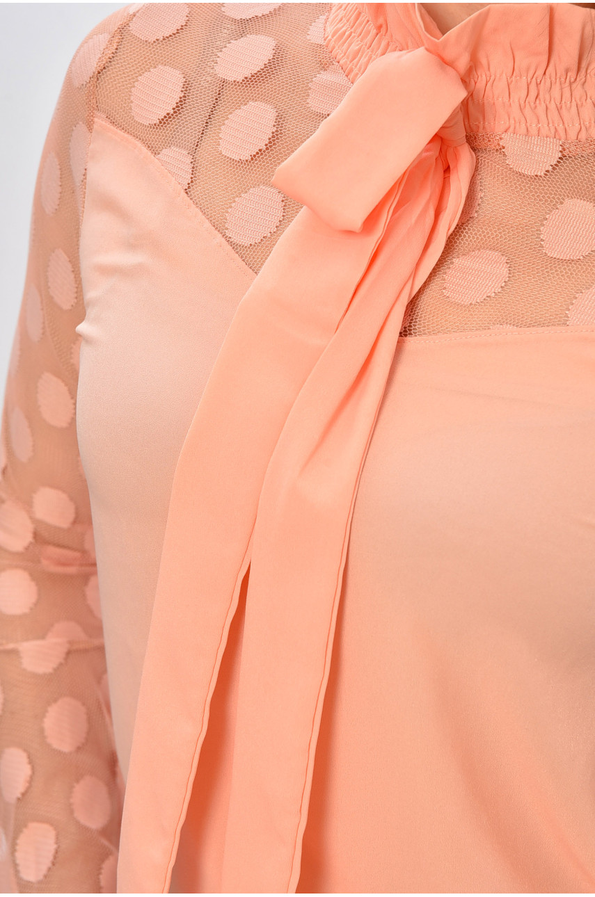 Блузка женская персикового цвета 354 204401