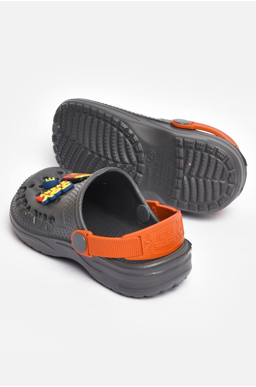 Крокси дитячі темно-сірого кольору СС-009 204416