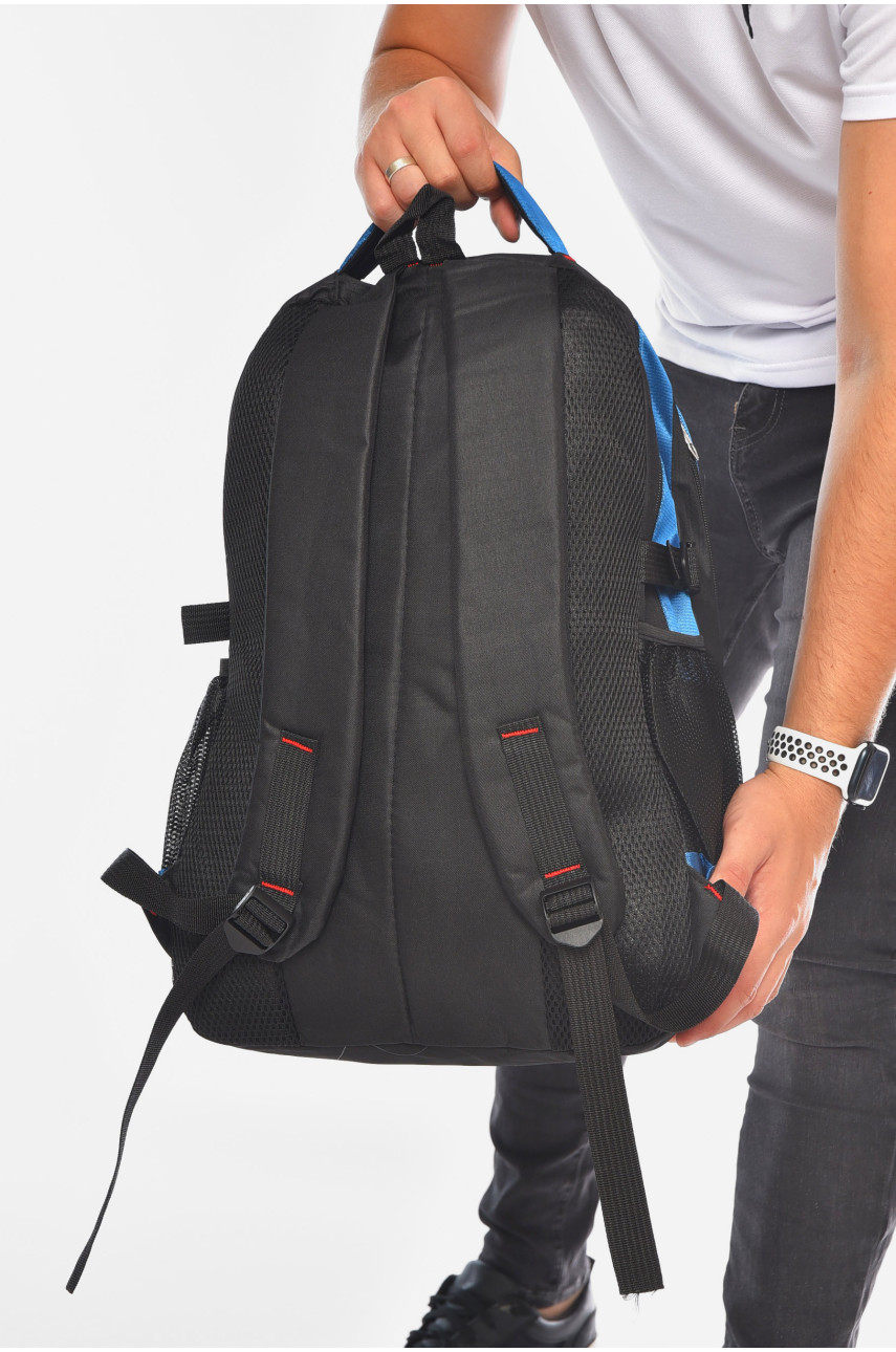 Рюкзак чоловічий спортивний синього кольору 204466