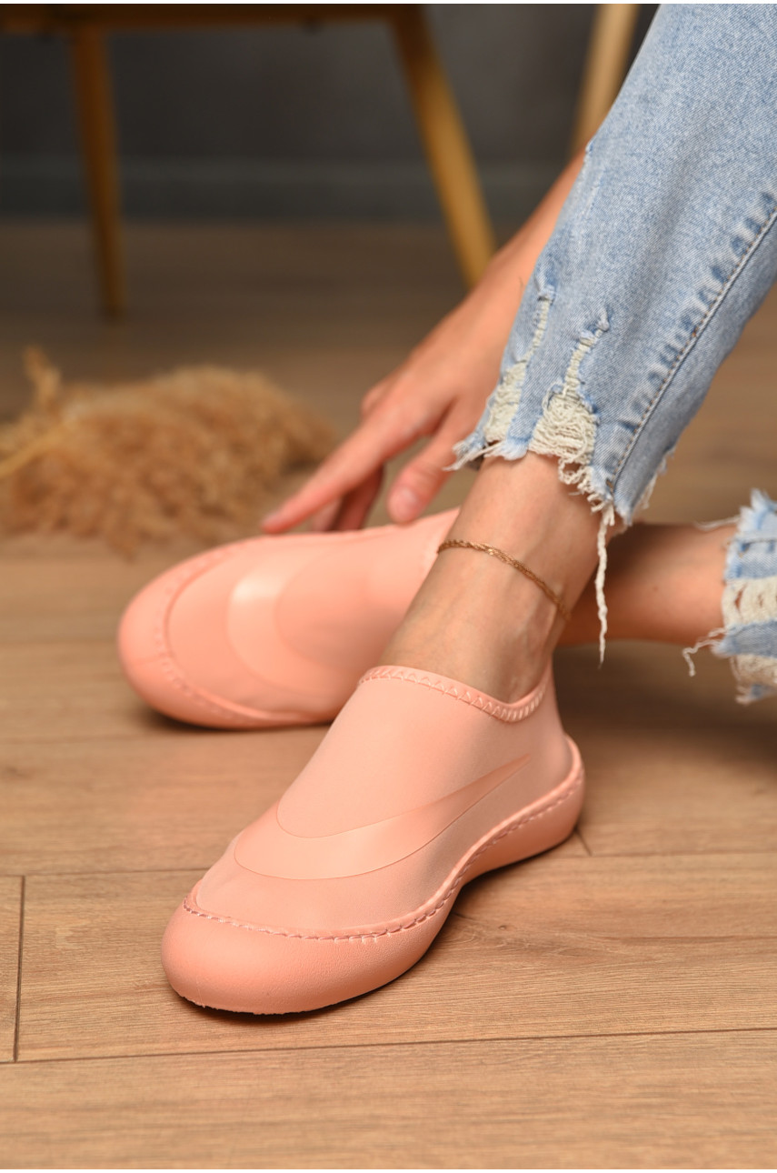 Мокасины женские персикового цвета а70-5 204540