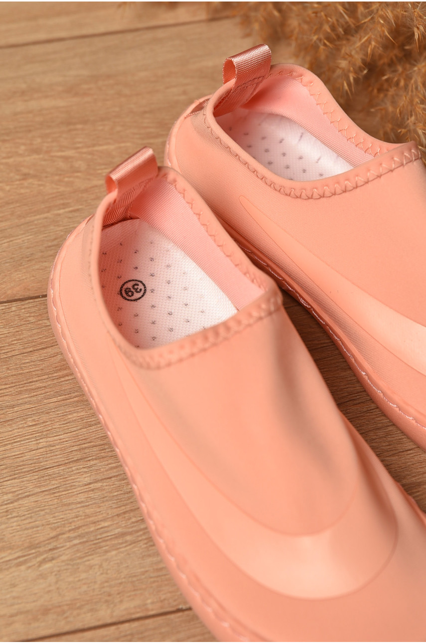 Мокасины женские персикового цвета а70-5 204540