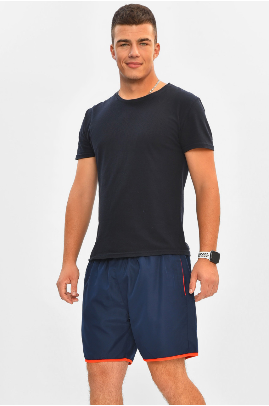 Шорти чоловічі темно-синього кольору 239 204543