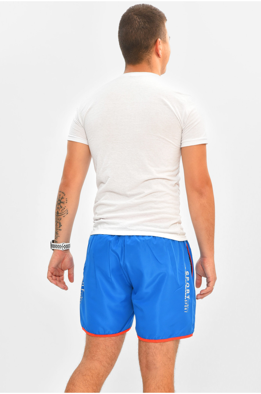 Шорты мужские синего цвета 239 204544