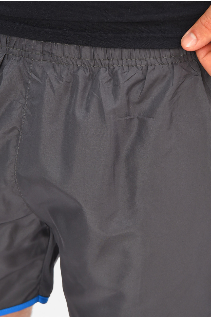 Шорты мужские тёмно-серого цвета 239 204545